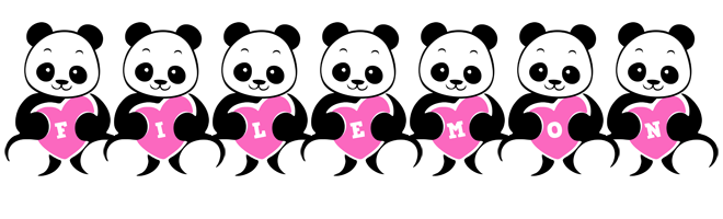 Filemon love-panda logo