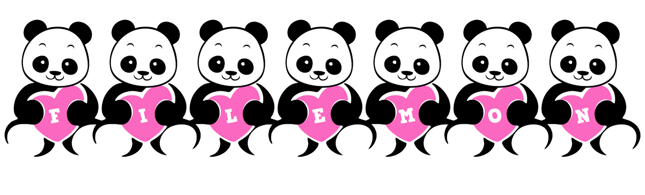 Filemon love-panda logo