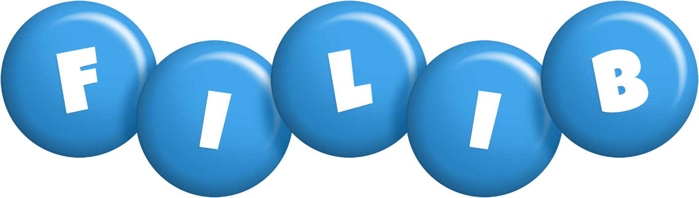 Filib candy-blue logo