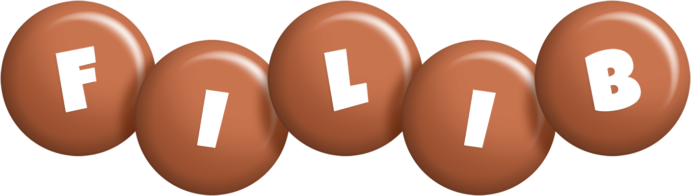 Filib candy-brown logo