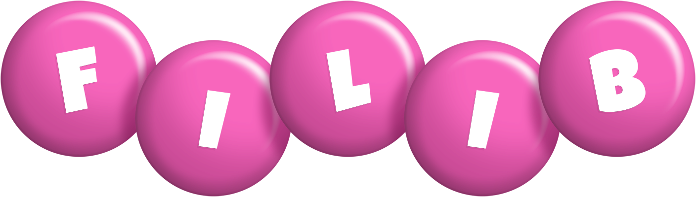 Filib candy-pink logo