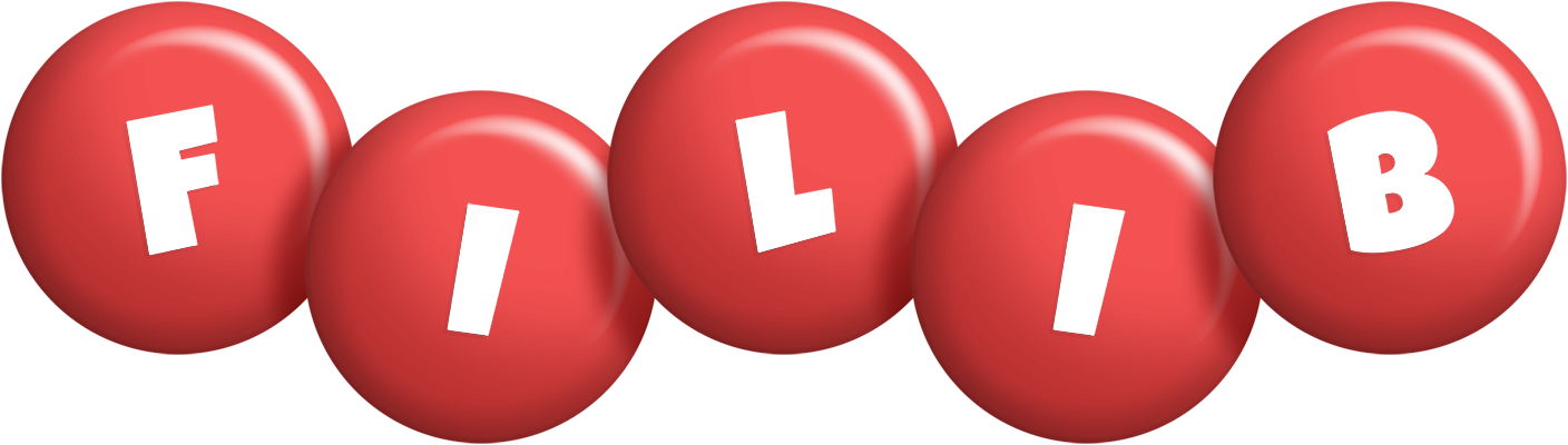 Filib candy-red logo