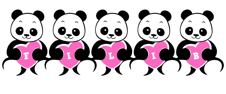 Filib love-panda logo