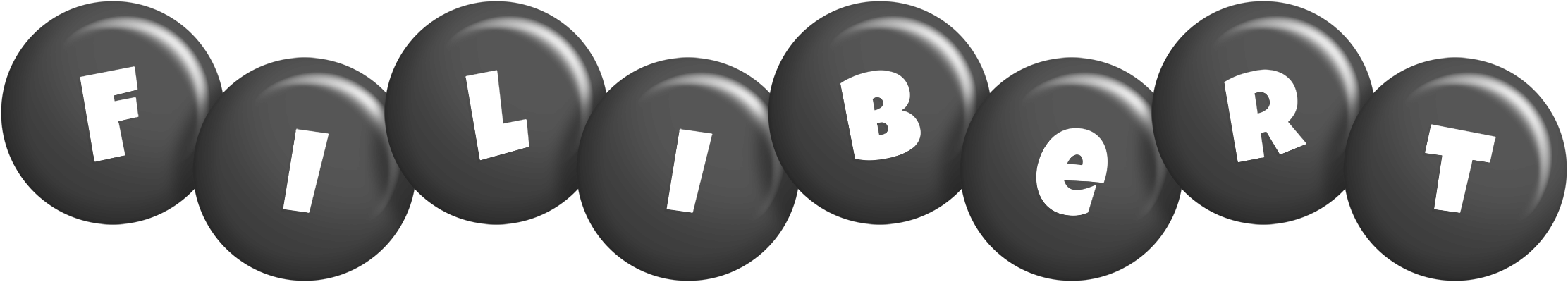 Filibert candy-black logo
