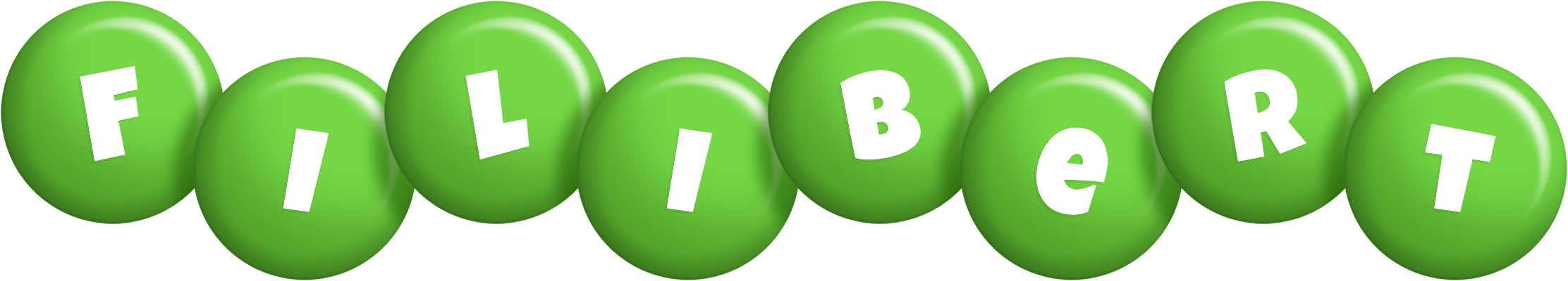 Filibert candy-green logo