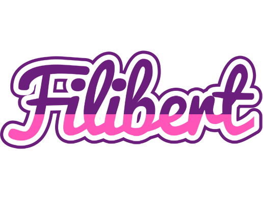 Filibert cheerful logo
