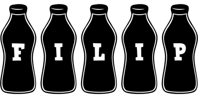 Filip bottle logo