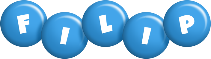 Filip candy-blue logo