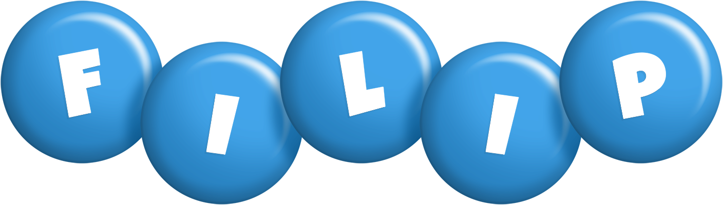 Filip candy-blue logo