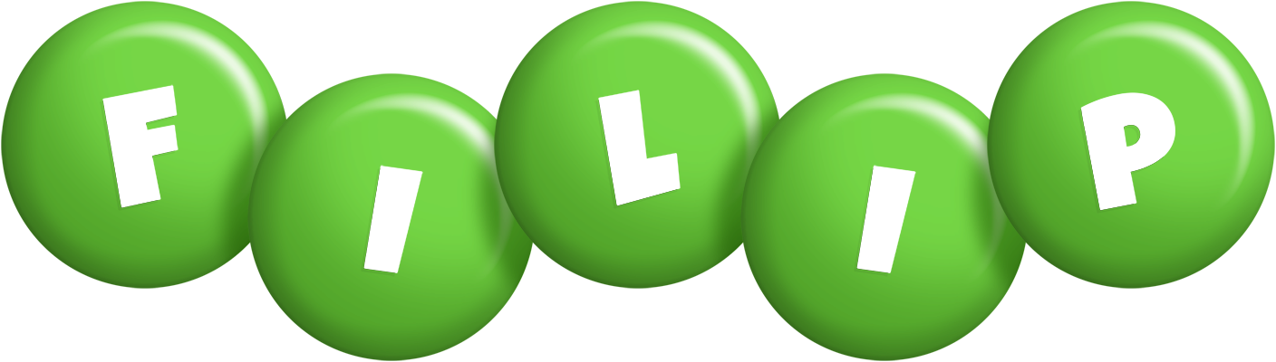 Filip candy-green logo