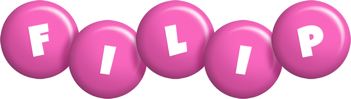Filip candy-pink logo