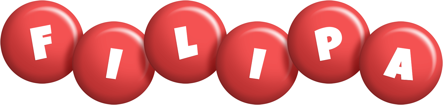 Filipa candy-red logo