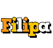 Filipa cartoon logo