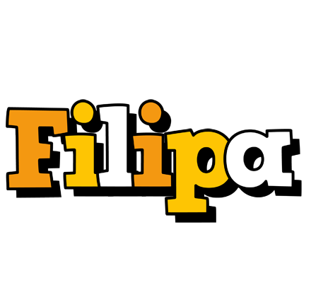 Filipa cartoon logo