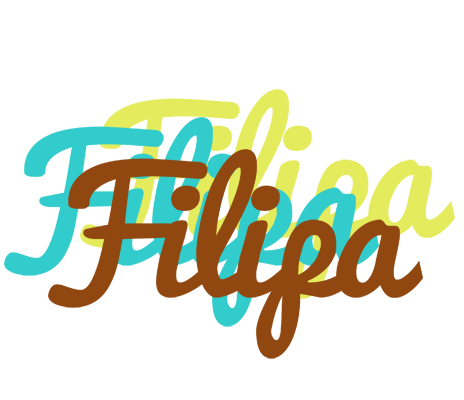 Filipa cupcake logo