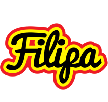 Filipa flaming logo