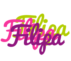 Filipa flowers logo