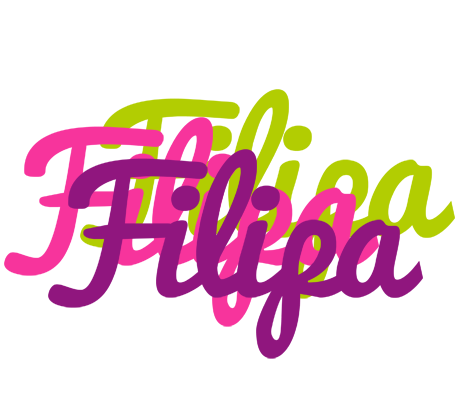 Filipa flowers logo