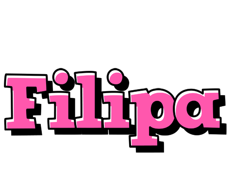 Filipa girlish logo