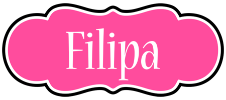 Filipa invitation logo