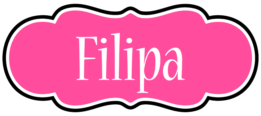Filipa invitation logo