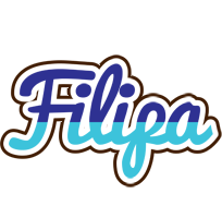 Filipa raining logo