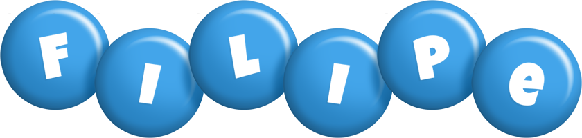 Filipe candy-blue logo