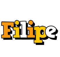 Filipe cartoon logo