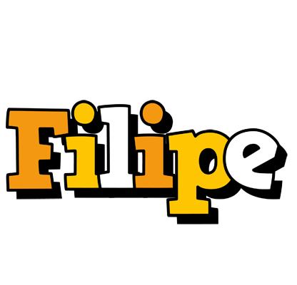Filipe cartoon logo