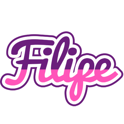 Filipe cheerful logo