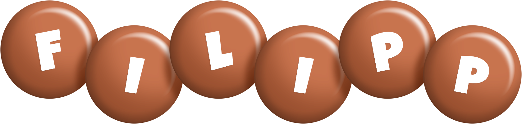 Filipp candy-brown logo