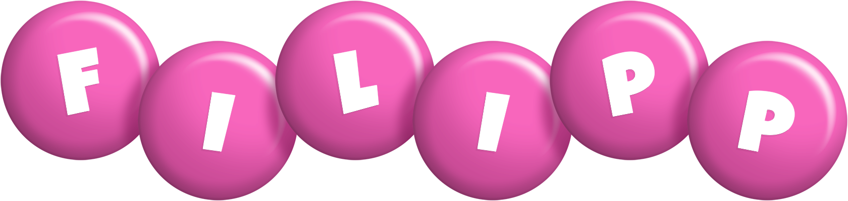 Filipp candy-pink logo