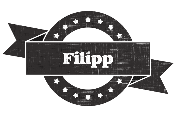 Filipp grunge logo