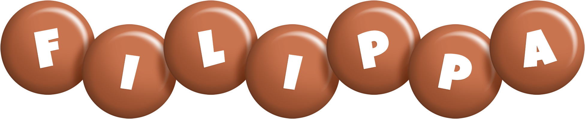 Filippa candy-brown logo