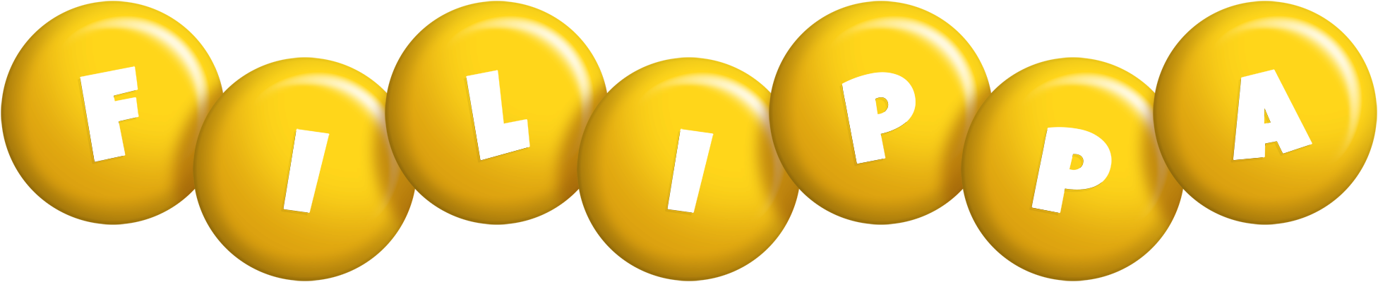 Filippa candy-yellow logo