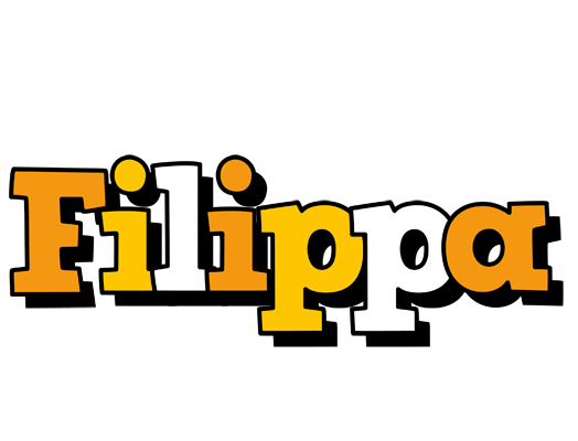 Filippa cartoon logo