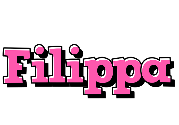 Filippa girlish logo