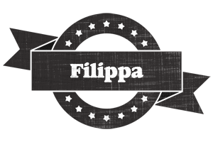 Filippa grunge logo