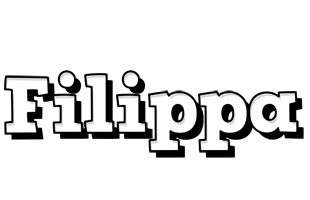 Filippa snowing logo