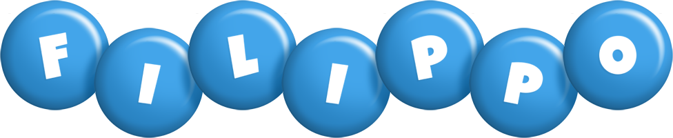 Filippo candy-blue logo