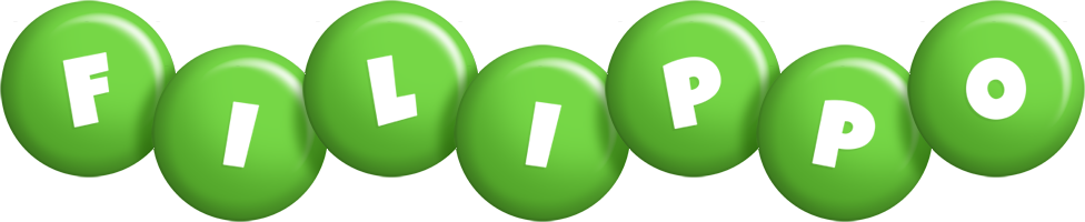Filippo candy-green logo