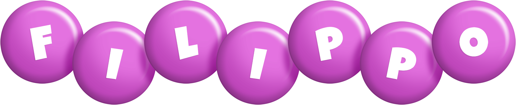 Filippo candy-purple logo