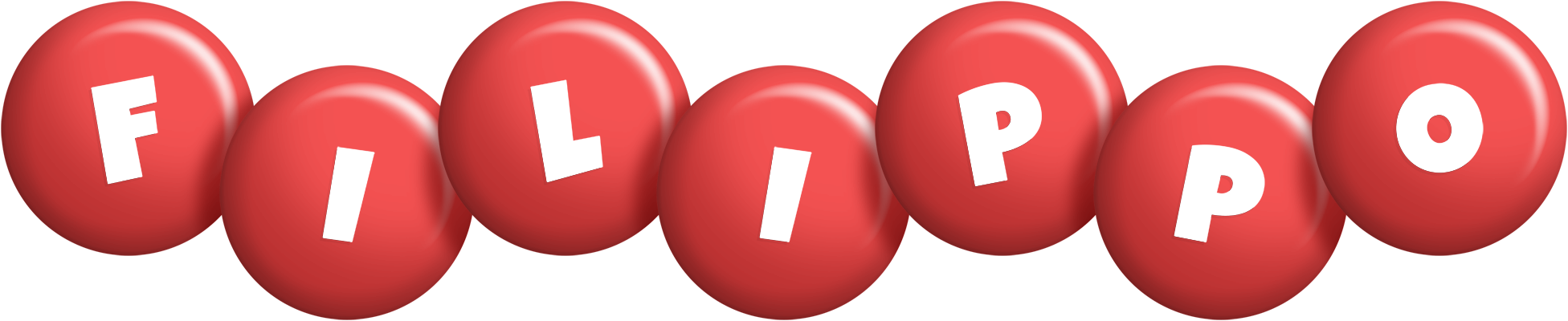 Filippo candy-red logo