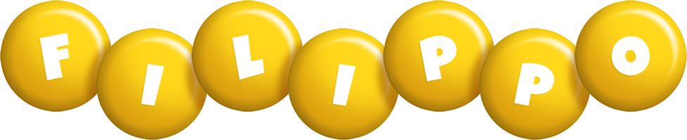 Filippo candy-yellow logo