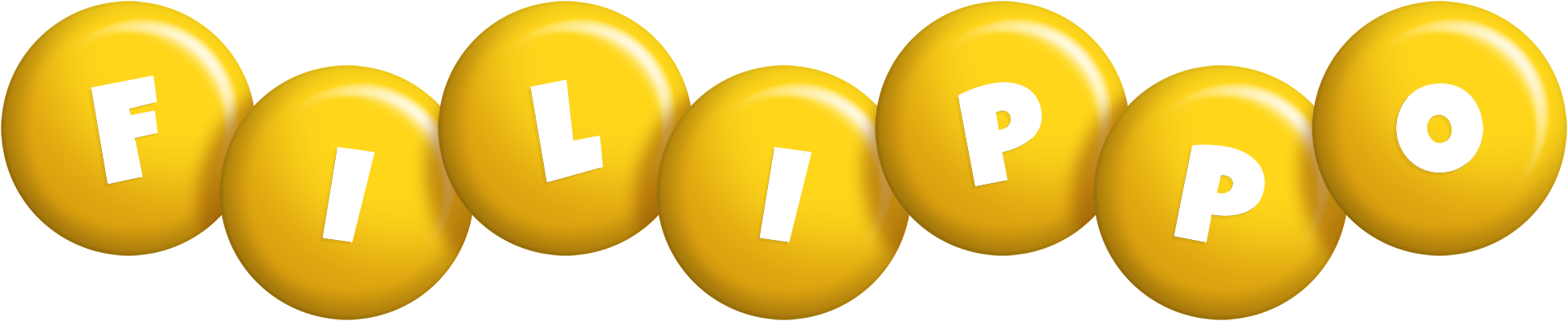 Filippo candy-yellow logo