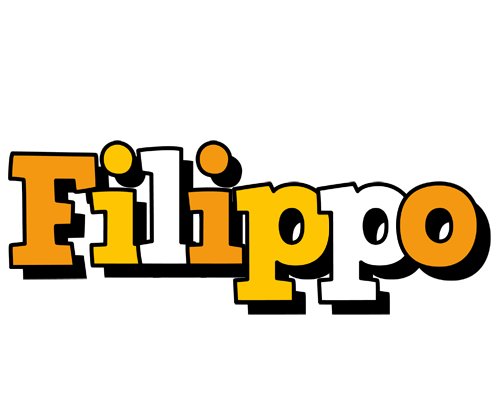 Filippo cartoon logo