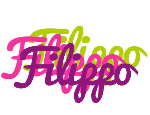 Filippo flowers logo