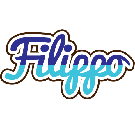 Filippo raining logo