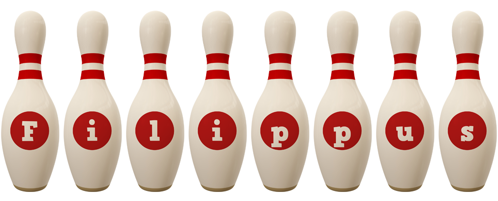 Filippus bowling-pin logo