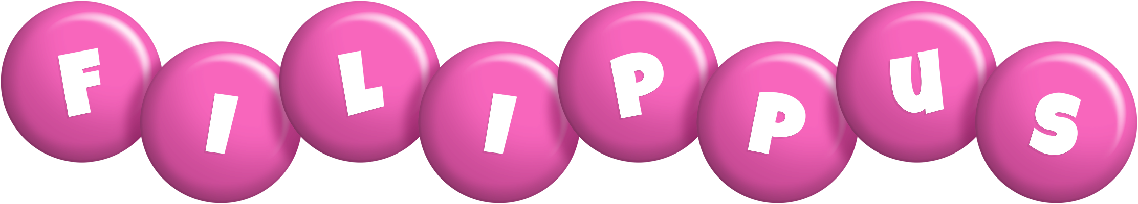 Filippus candy-pink logo